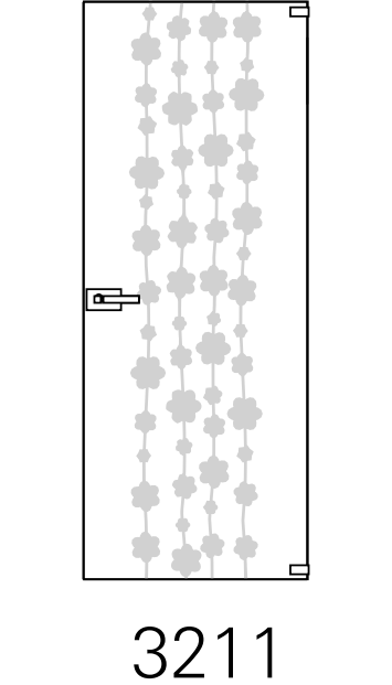 Bertolotto Alaska Sabbiati - Plana Argento (scorrevole esterno muro su binario)