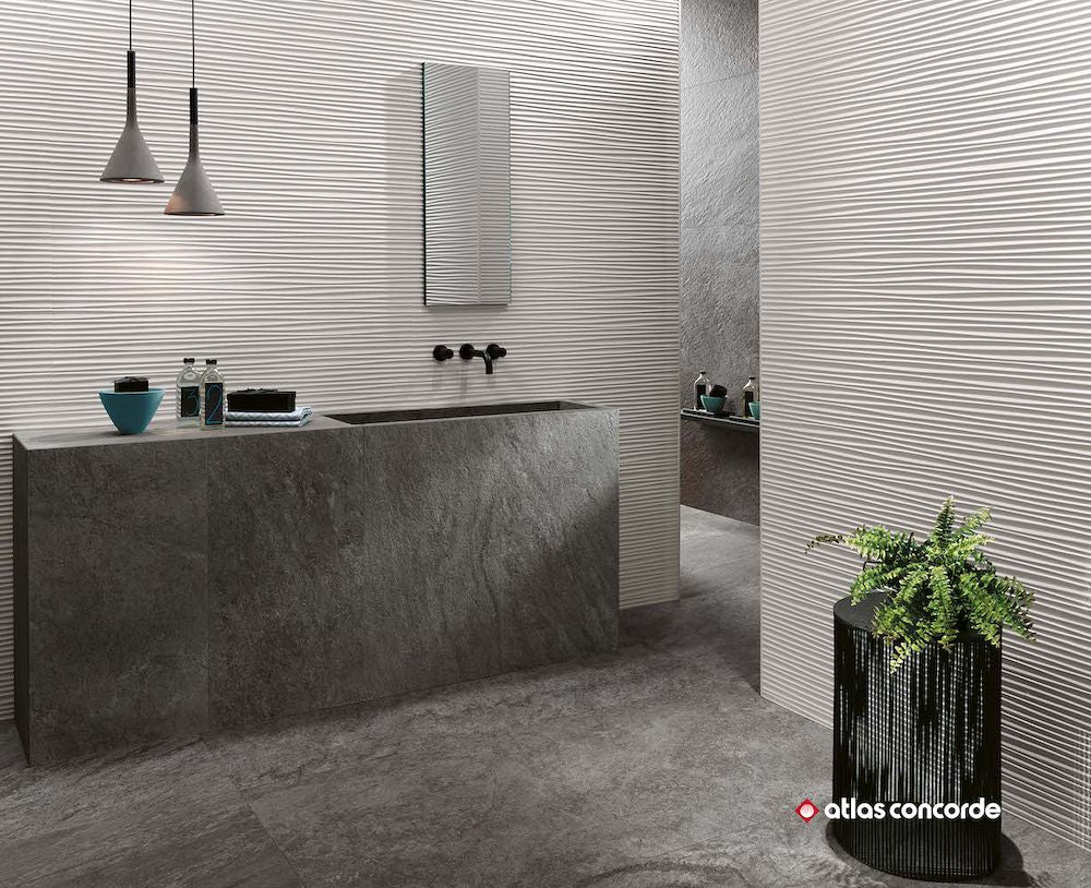 3D Flows White Matt 50x120 - Pasta Bianca di Atlas Concorde - Prezzo solo €88.15! Compra ora su CEGO CERAMICHE