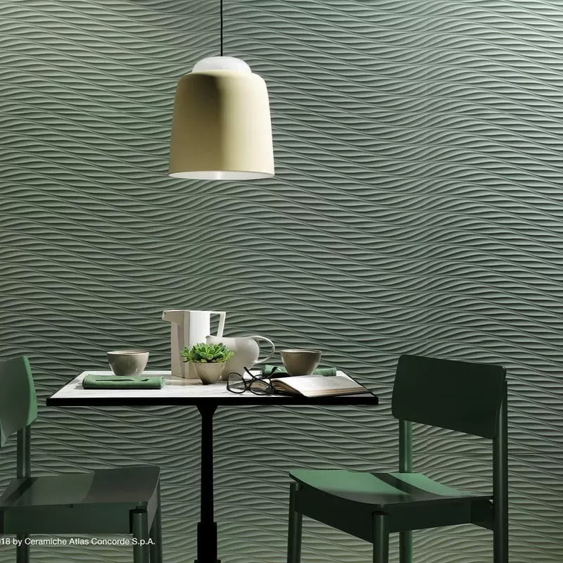 3D Twist Sage Matt 40x80 - Pasta Bianca di Atlas Concorde - Prezzo solo €45.25! Compra ora su CEGO CERAMICHE