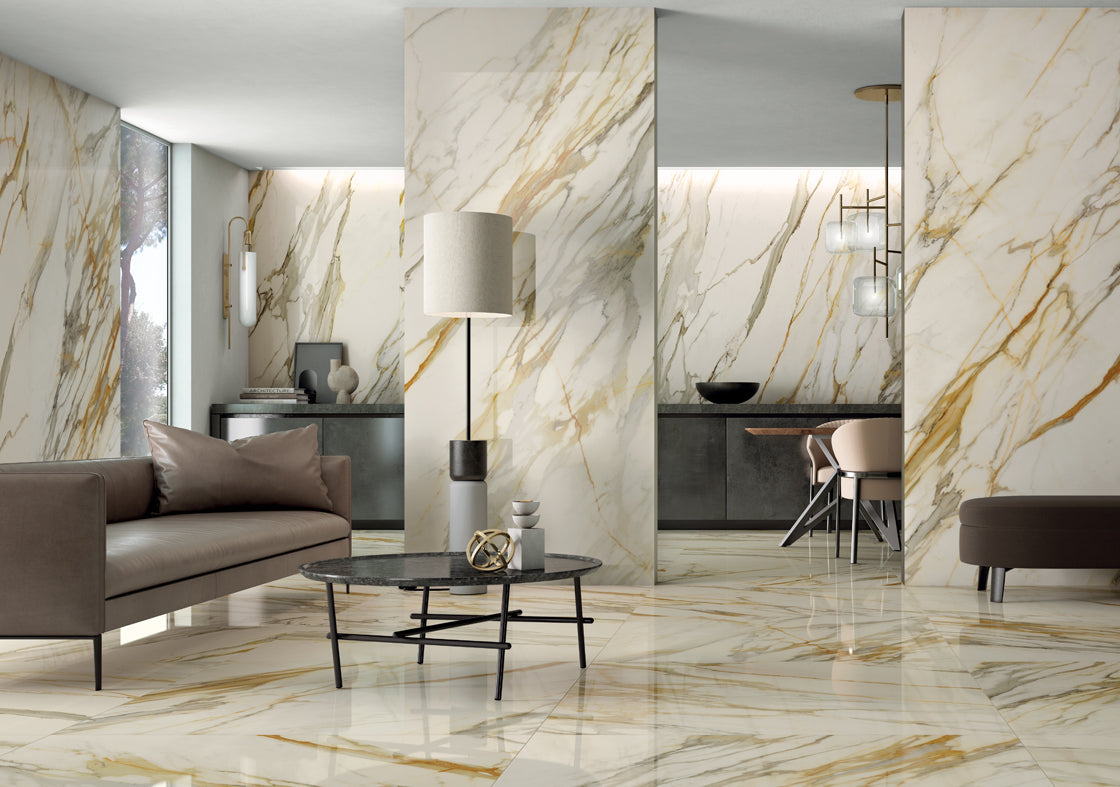 Lea Golden Borg levigato 60x120 sp 6mm - Gres Porcellanato di Lea Ceramiche - Prezzo solo €137! Compra ora su CEGO CERAMICHE