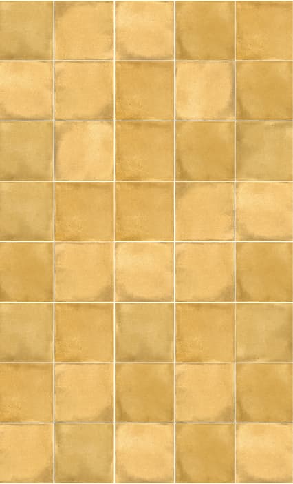 Small Ocher 10x10 bright - Pasta Bianca di LA FABBRICA AVA - Prezzo solo €16.50! Compra ora su CEGO CERAMICHE