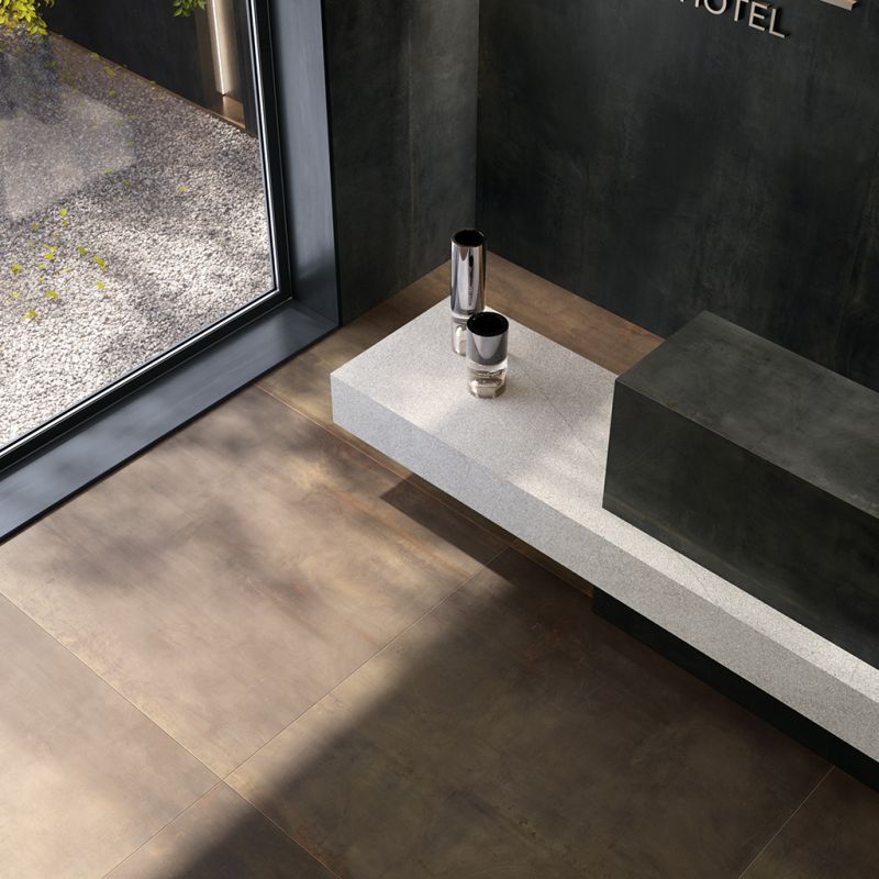 Rebel Bronze 120x120 nat - Gres Porcellanato di Flaviker - Prezzo solo €132.50! Compra ora su CEGO CERAMICHE