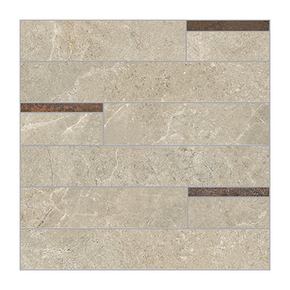 Noble Stone Beige Mosaico modulo 30x30 - Gres Porcellanato di LA FABBRICA AVA - Prezzo solo €59! Compra ora su CEGO CERAMICHE