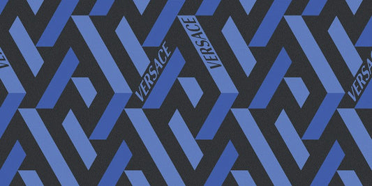 Versace Icons La Greca Maxi Blue 60x120