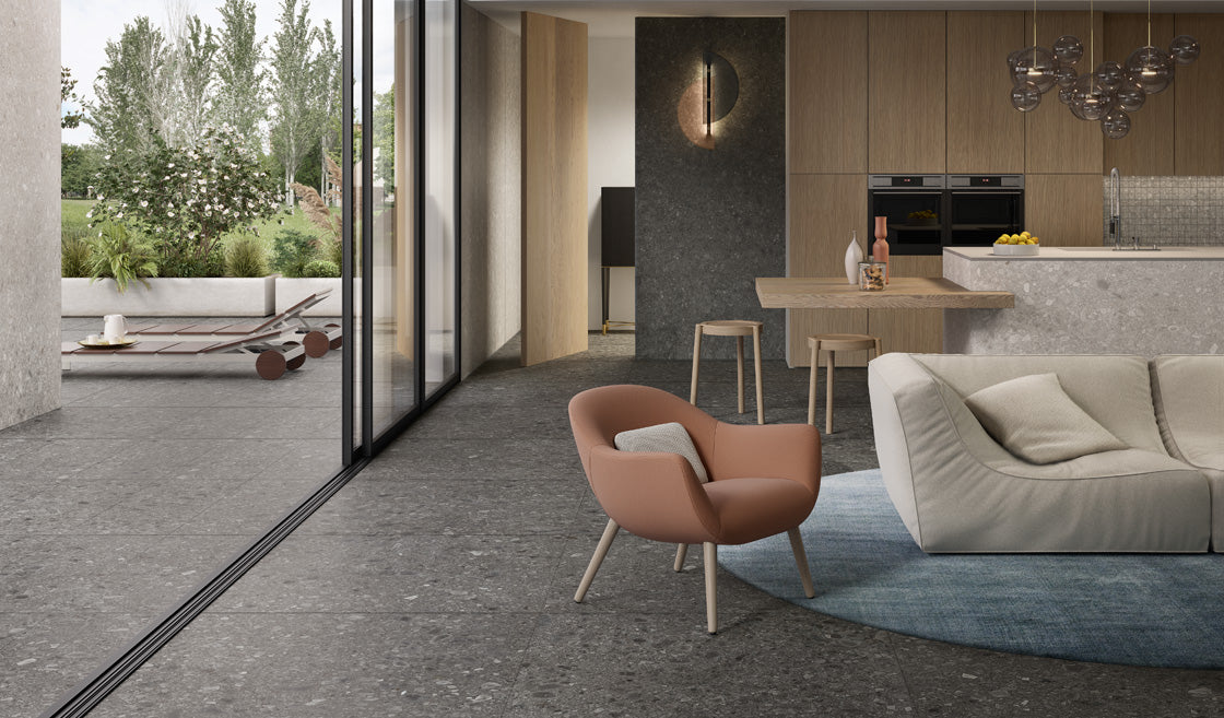 Side Stone Cluster Dark 30x60 Nat - Gres Porcellanato di Lea Ceramiche - Prezzo solo €53.85! Compra ora su CEGO CERAMICHE