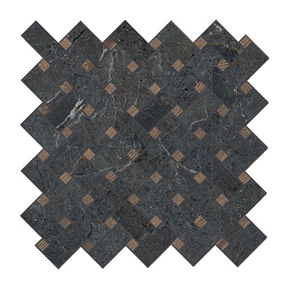 Noble Stone Dark Basket 29,7x29,7 - Gres Porcellanato di LA FABBRICA AVA - Prezzo solo €83! Compra ora su CEGO CERAMICHE