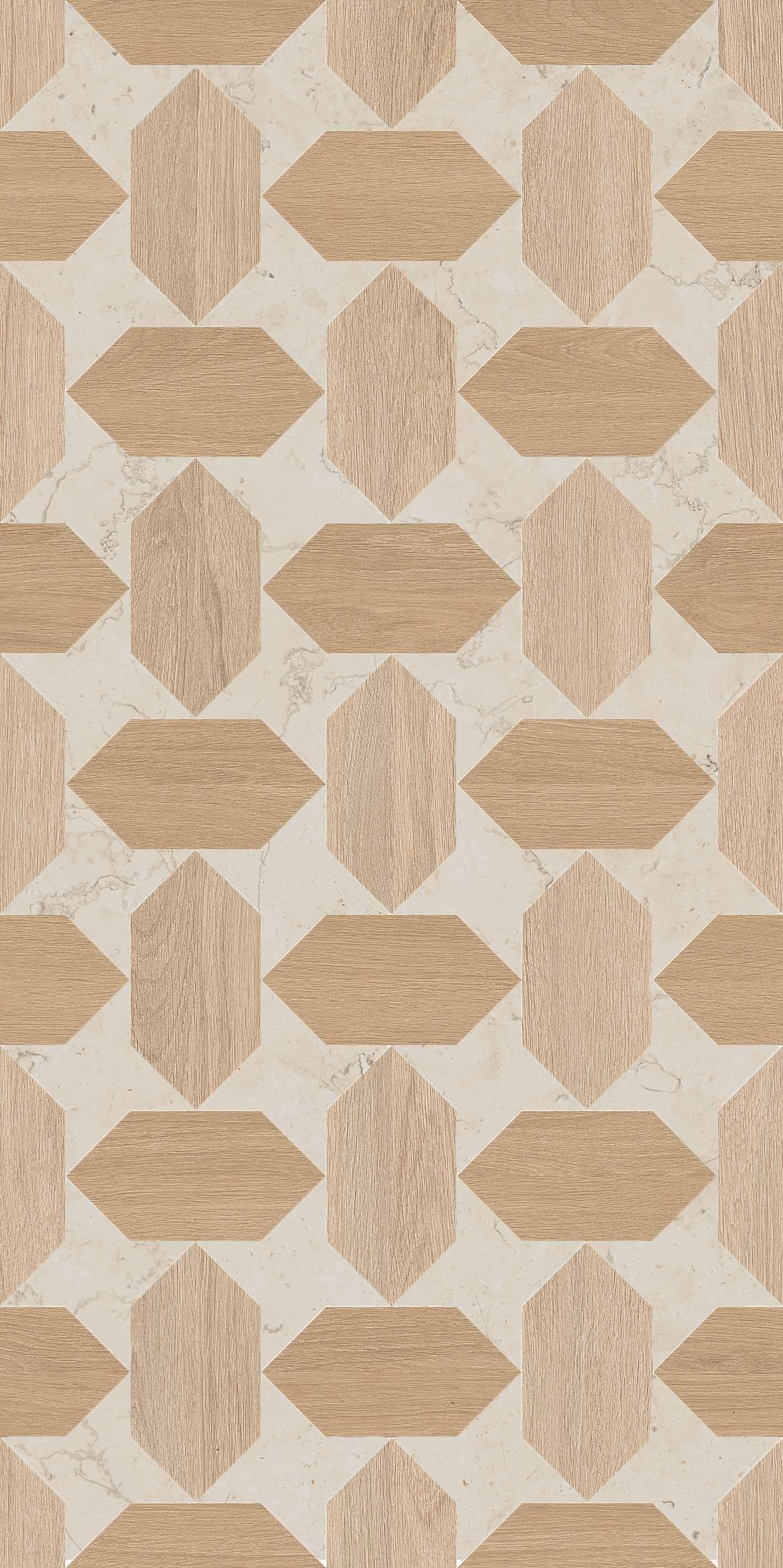 Gardenia&Ariana Tabulae Refined Marble Decorato Rettificato 8,5mm 60x120