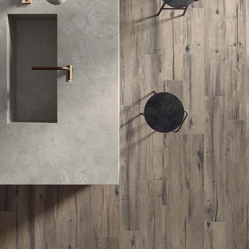 Nordik Wood Brown 20x120 Nat - Gres Porcellanato di Flaviker - Prezzo solo €43! Compra ora su CEGO CERAMICHE