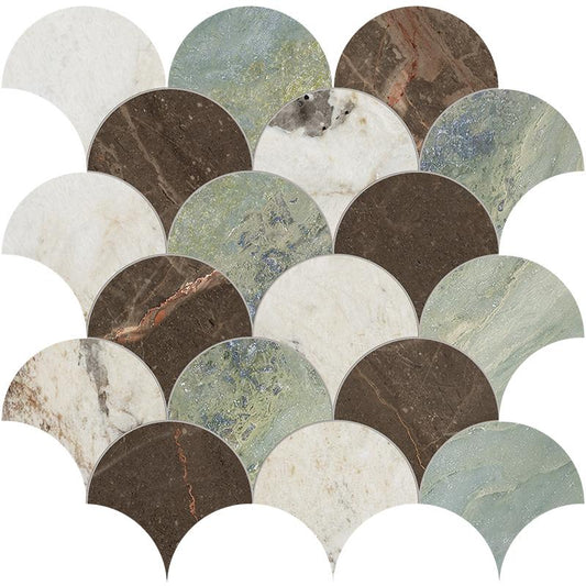 9Cento Mosaico Palm Mix 35x35 Lappato - Gres Porcellanato di Keope - Prezzo solo €109.21! Compra ora su CEGO CERAMICHE