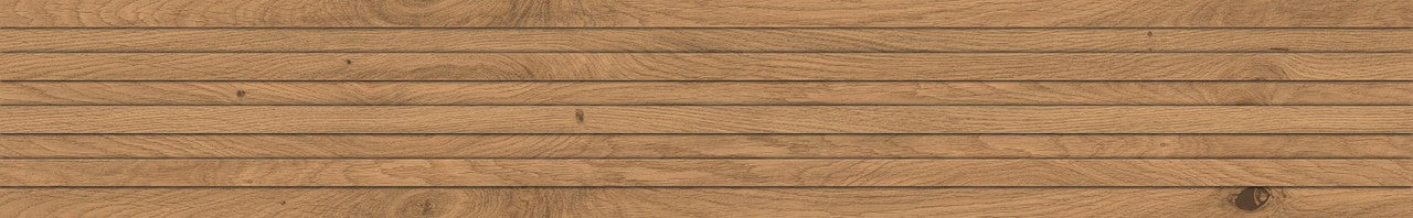 Log Amber Oak TATAMI 3D 18,5x120 - Gres Porcellanato di Atlas Concorde - Prezzo solo €155.49! Compra ora su CEGO CERAMICHE