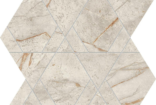 Marvel Diva White Everest Mosaico Triangle Lapp. - Gres Porcellanato di Atlas Concorde - Prezzo solo €141.86! Compra ora su CEGO CERAMICHE