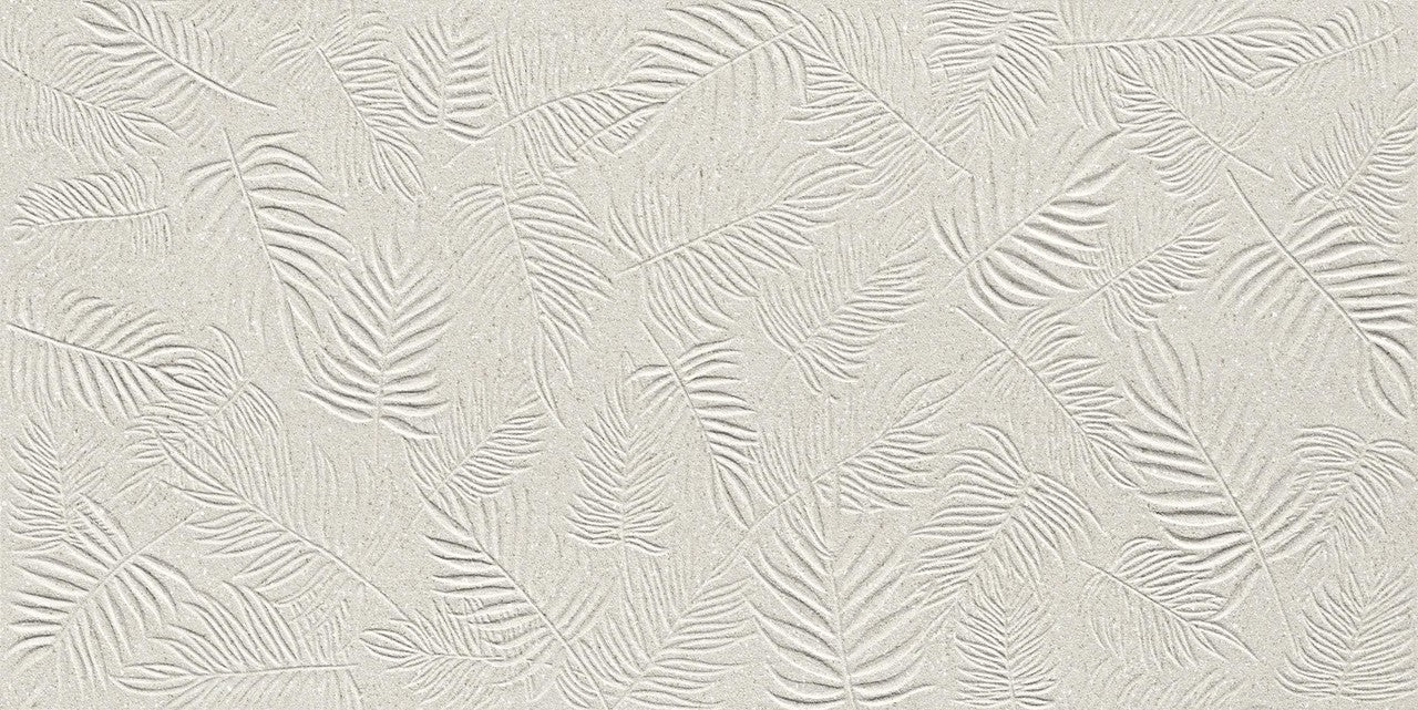 3D Wall Carve Leaf Pearl 40x80 - Pasta Bianca di Atlas Concorde - Prezzo solo €46.60! Compra ora su CEGO CERAMICHE