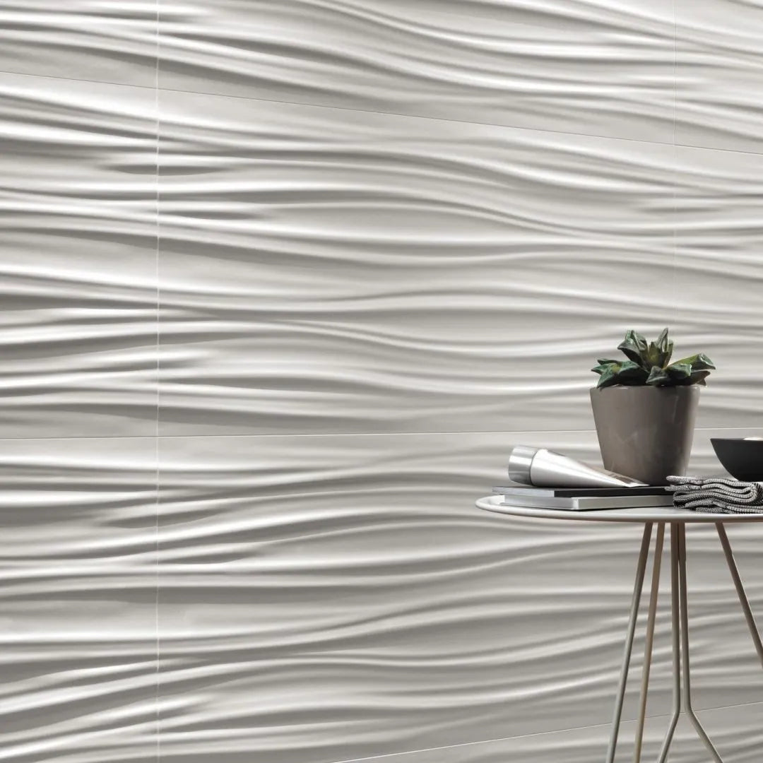 3D Ribbon White Matt 40x80 - Pasta Bianca di Atlas Concorde - Prezzo solo €45.25! Compra ora su CEGO CERAMICHE