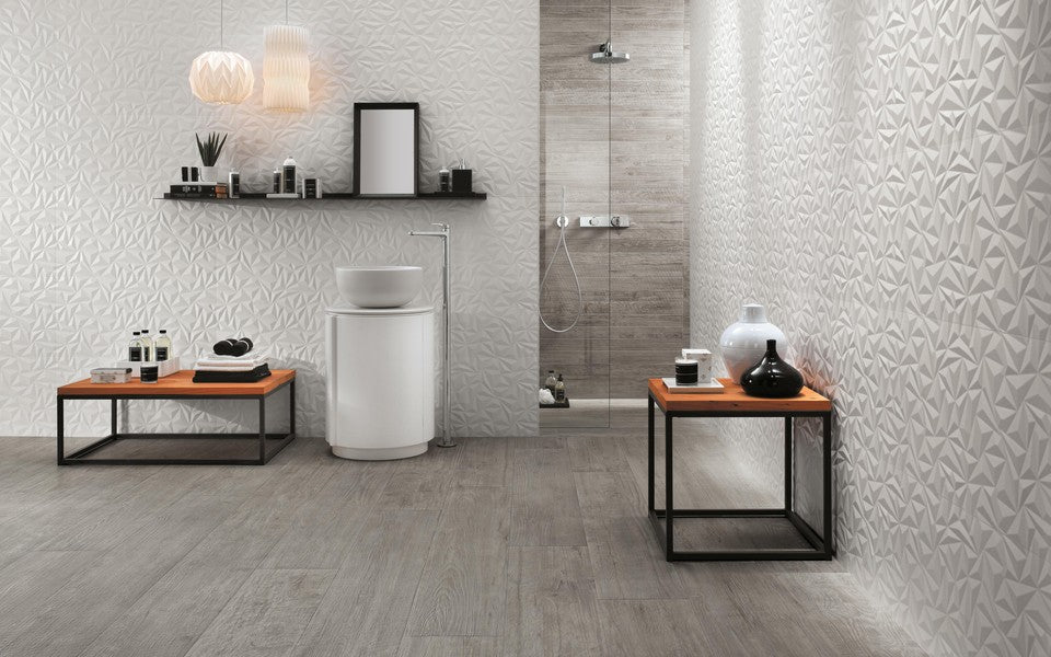 3D Angle White Matt 40x80 - Pasta Bianca di Atlas Concorde - Prezzo solo €45.25! Compra ora su CEGO CERAMICHE