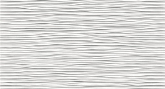 3D Wave White Matt 30,5x56 - Pasta Bianca di Atlas Concorde - Prezzo solo €48.31! Compra ora su CEGO CERAMICHE