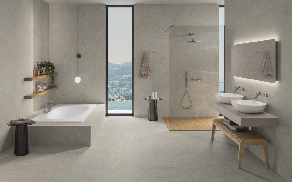 Boost Mineral Pearl 120x120 - Gres Porcellanato di Atlas Concorde - Prezzo solo €123.30! Compra ora su CEGO CERAMICHE