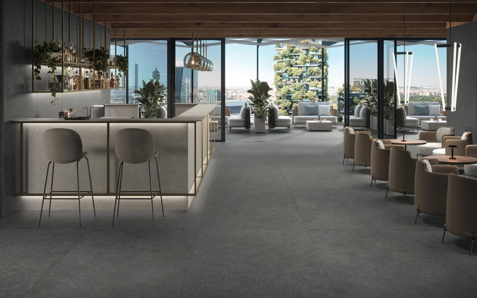 Boost Mineral Tarmac 120x120 - Gres Porcellanato di Atlas Concorde - Prezzo solo €123.30! Compra ora su CEGO CERAMICHE