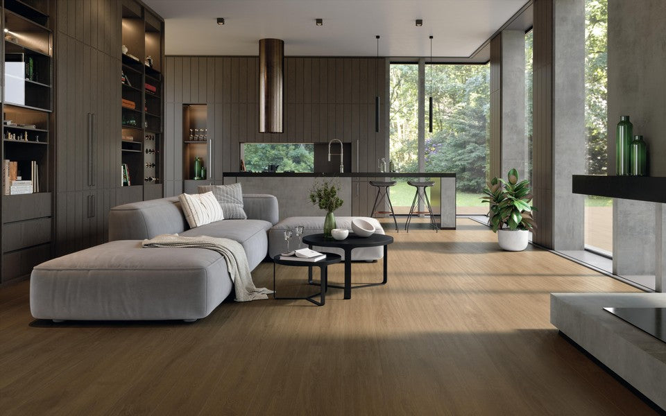 Entice Browned Oak Elegant 18,5x150 - Gres Porcellanato di Atlas Concorde - Prezzo solo €36.97! Compra ora su CEGO CERAMICHE