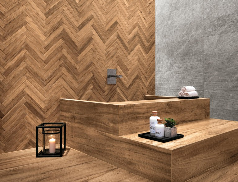 Etic Pro Rovere Venice 22,5x90 - Gres Porcellanato di Atlas Concorde - Prezzo solo €32.80! Compra ora su CEGO CERAMICHE