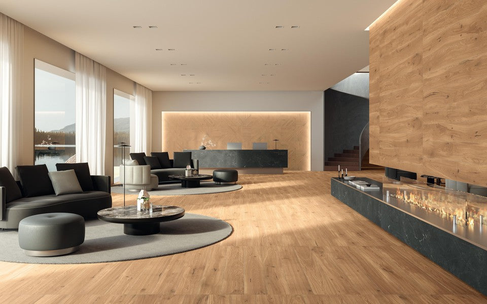 Log Amber Oak 18,5x150 - Gres Porcellanato di Atlas Concorde - Prezzo solo €35.55! Compra ora su CEGO CERAMICHE