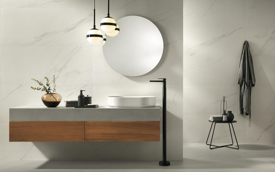 Marvel 3D Reed Calacatta Meraviglia 50x120 - Pasta Bianca di Atlas Concorde - Prezzo solo €88.45! Compra ora su CEGO CERAMICHE