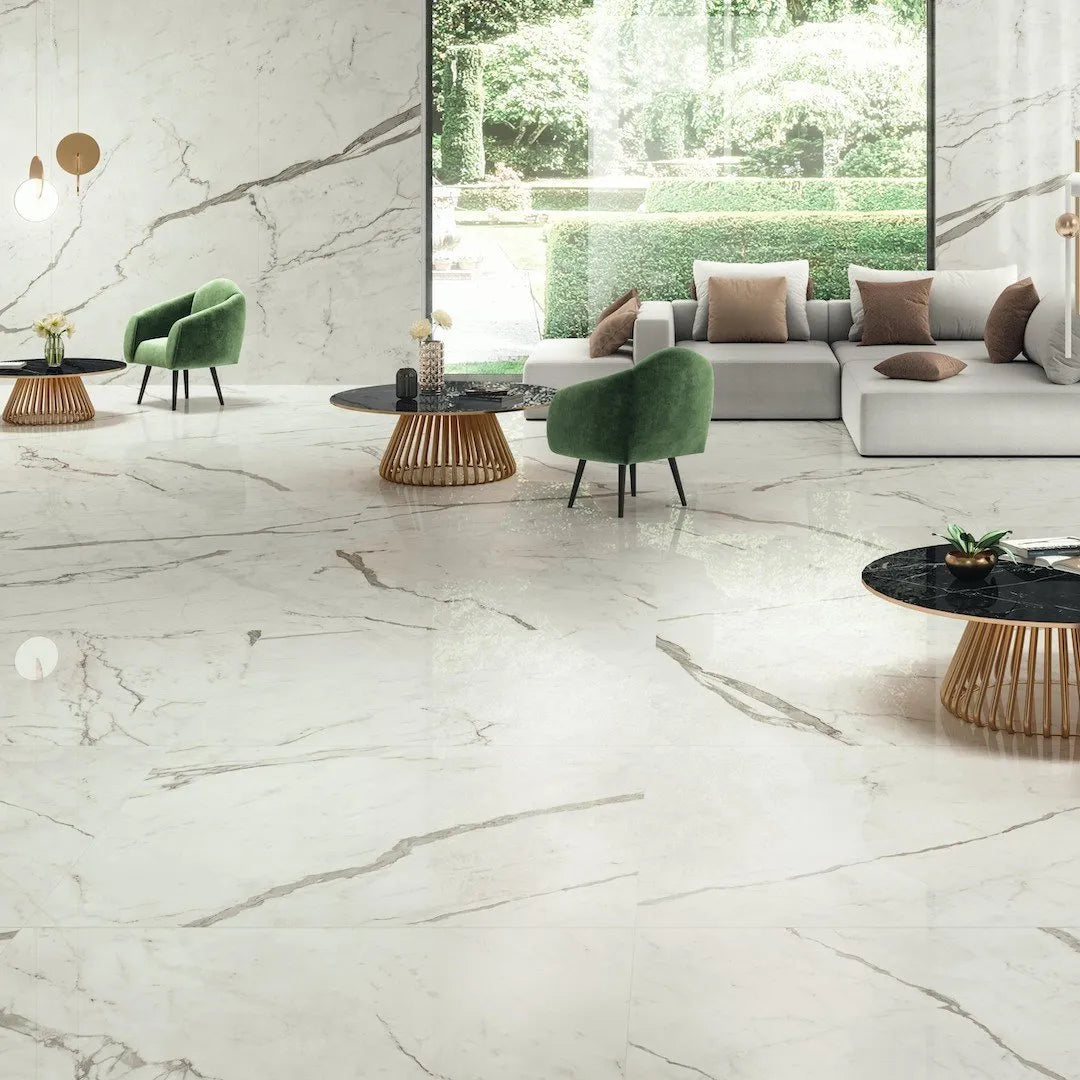 Marvel Shine Statuario Supremo 120x120 Lapp. - Gres Porcellanato di Atlas Concorde - Prezzo solo €171.29! Compra ora su CEGO CERAMICHE