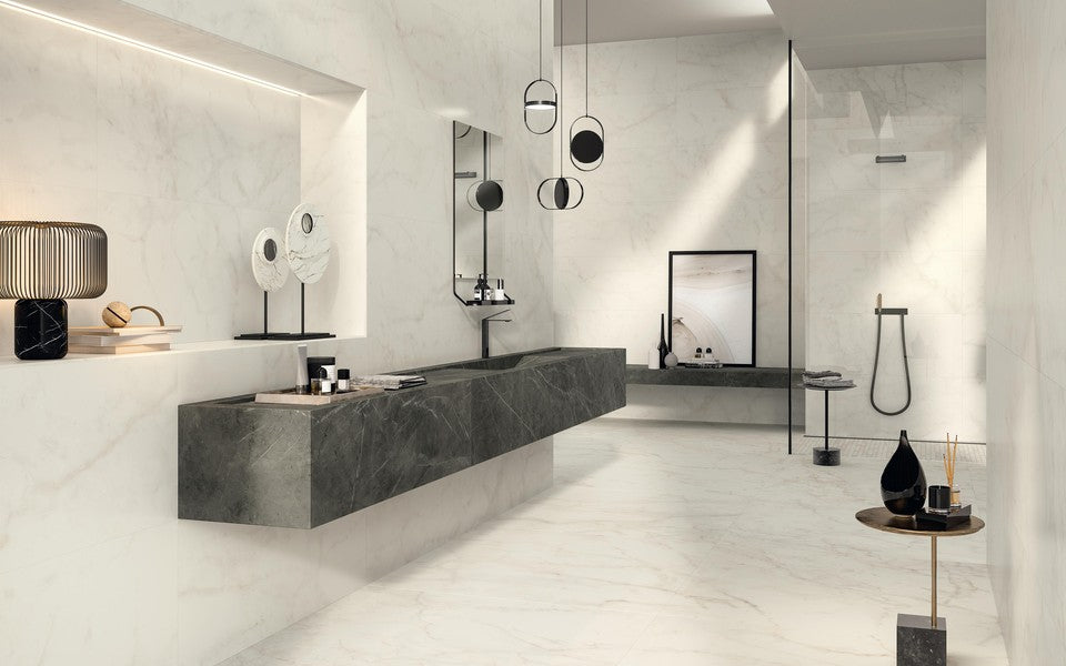 Marvel Shine Calacatta Delicato 120x120 Lapp. - Gres Porcellanato di Atlas Concorde - Prezzo solo €171.29! Compra ora su CEGO CERAMICHE