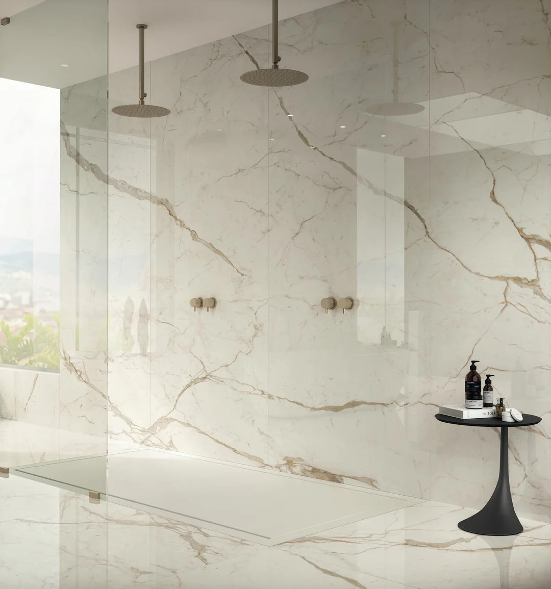 Marvel Shine Calacatta Prestigio 120x120 Lapp. - Gres Porcellanato di Atlas Concorde - Prezzo solo €171.29! Compra ora su CEGO CERAMICHE