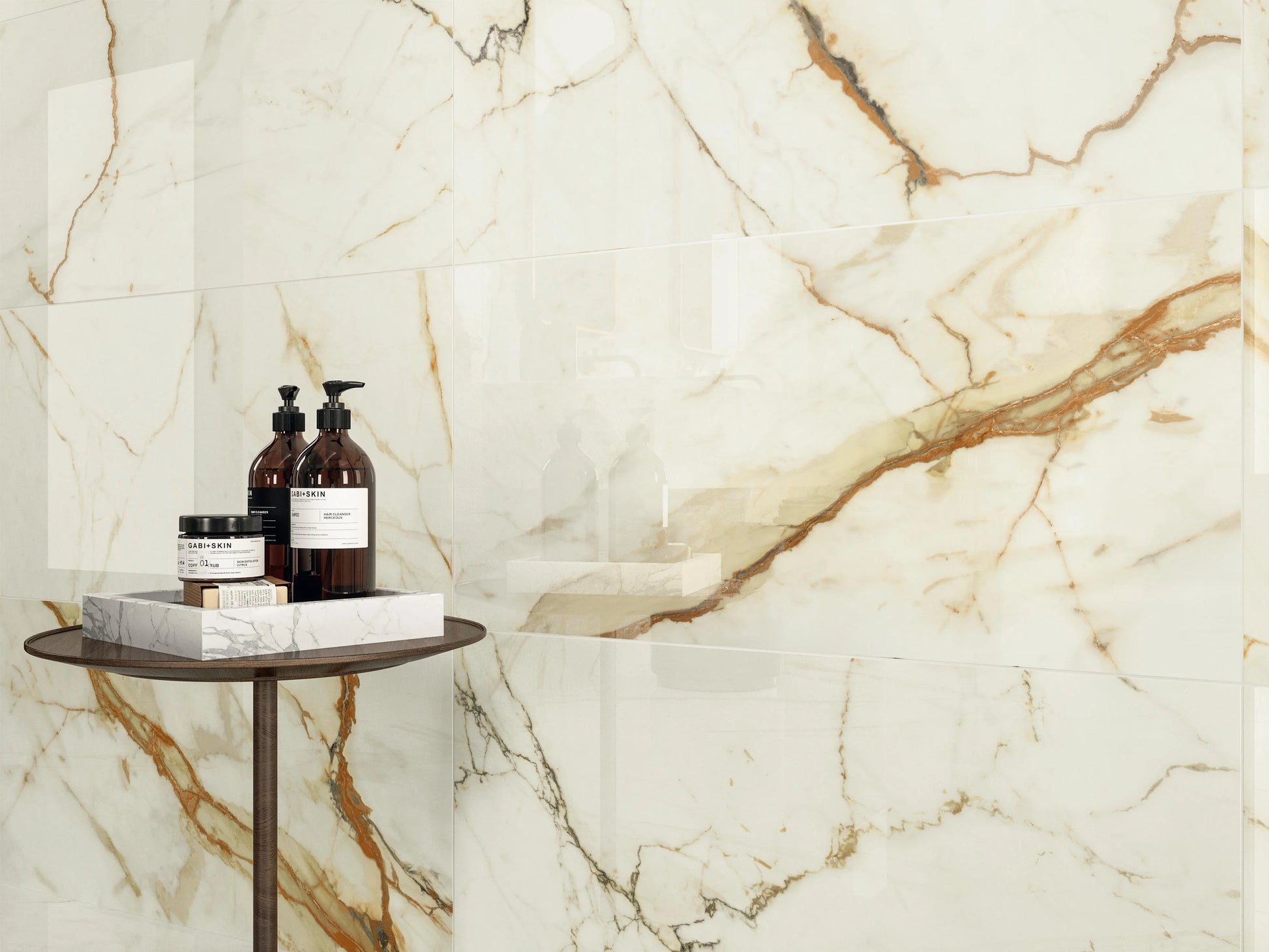 Marvel Shine Calacatta Imperiale 120x120 Lapp. - Gres Porcellanato di Atlas Concorde - Prezzo solo €171.29! Compra ora su CEGO CERAMICHE