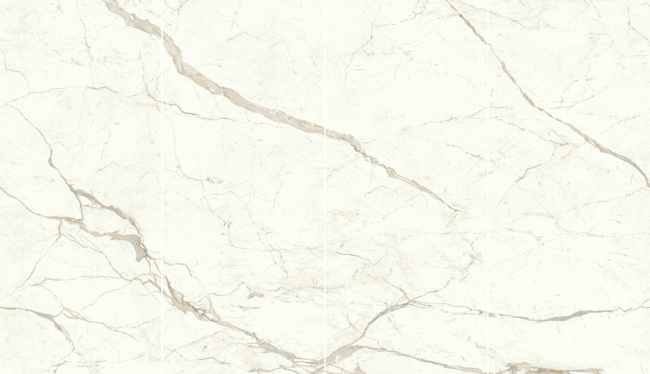 Marvel Shine Calacatta Prestigio 120x278 Lapp. Kit Endless 4pcs - Gres Porcellanato di Atlas Concorde - Prezzo solo €1594.90! Compra ora su CEGO CERAMICHE