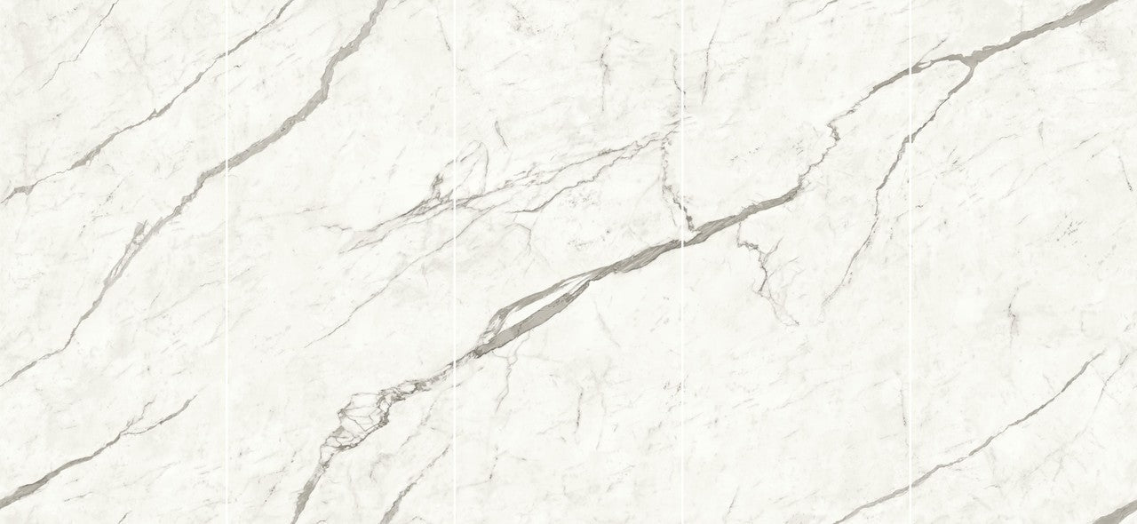 Marvel Shine Statuario Supremo 120x278 Lapp. Kit Endless 5pcs - Gres Porcellanato di Atlas Concorde - Prezzo solo €1594.90! Compra ora su CEGO CERAMICHE