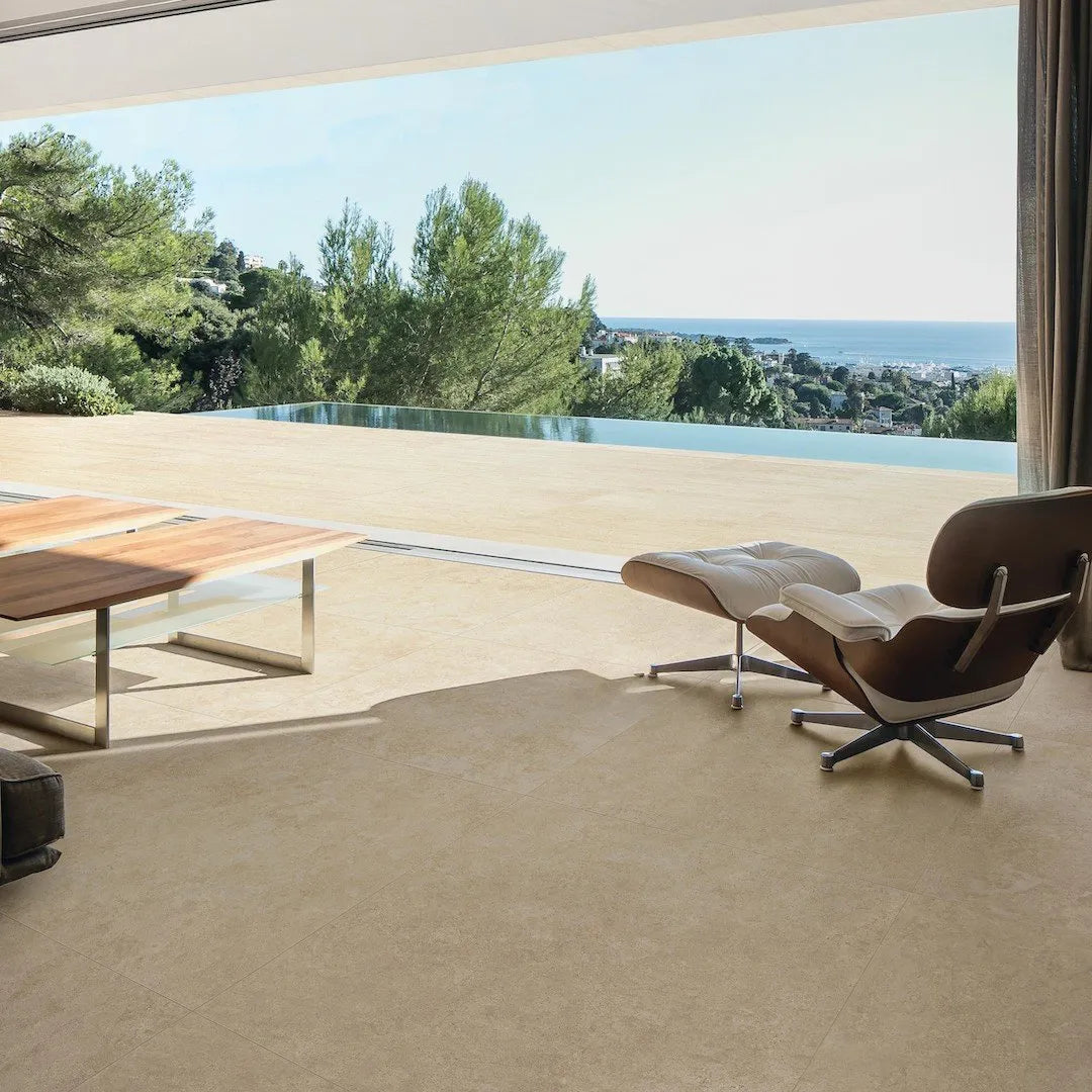 Marvel Travertine Sand Cross 120x120 - Gres Porcellanato di Atlas Concorde - Prezzo solo €123.33! Compra ora su CEGO CERAMICHE