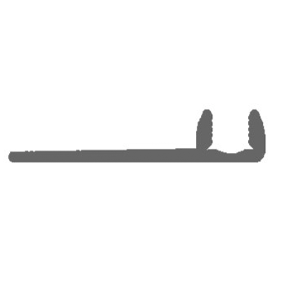 Clap Real base di incastro per profili alluminio 2700 mm - Déco, immagine 1