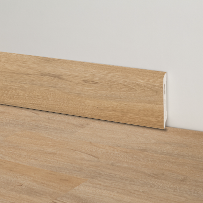 Clap battiscopa PVC tondo Sequoia 70x10x2200 mm - Déco, immagine 1