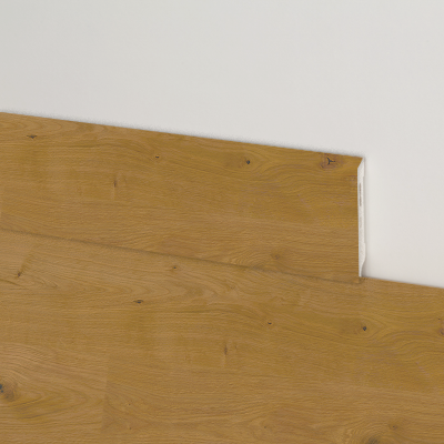 Clap battiscopa PVC tondo Arno 70x16x2200 mm - Déco, immagine 1
