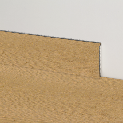 Clap battiscopa PVC tondo Danubio 70x16x2200 mm - Déco, immagine 1