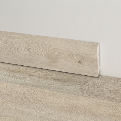 Clap battiscopa PVC tondo Eureka 70x16x2200 mm - Déco, immagine 1