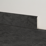 Clap battiscopa PVC tondo Geria 70x16x2200 mm