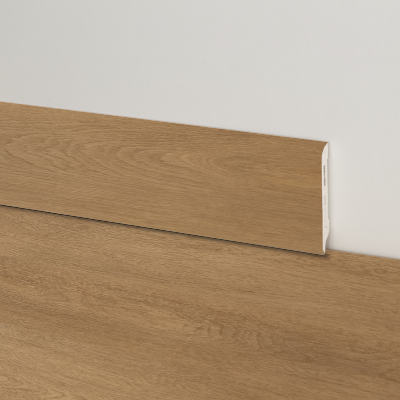 Clap battiscopa PVC tondo Kara 70x16x2200 mm - Déco, immagine 1