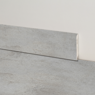 Clap battiscopa PVC tondo Kun 70x16x2200 mm - Déco, immagine 1