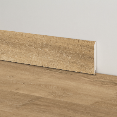 Clap battiscopa PVC tondo Maui 70x16x2200 mm - Déco, immagine 1