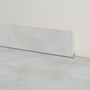 Clap battiscopa PVC tondo Miri 70x16x2200 mm