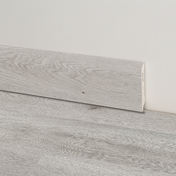 Clap battiscopa PVC tondo Maran 70x16x2200 mm