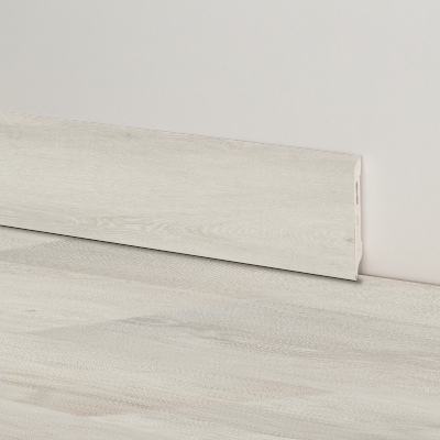 Clap battiscopa PVC tondo Namib 70x16x2200 mm - Déco, immagine 1