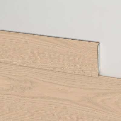 Clap battiscopa PVC tondo Nilo 70x16x2200 mm - Déco, immagine 1