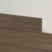 Clap battiscopa PVC tondo Oman 70x16x2200 mm