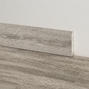 Clap battiscopa PVC tondo Patagonia 70x16x2200 mm