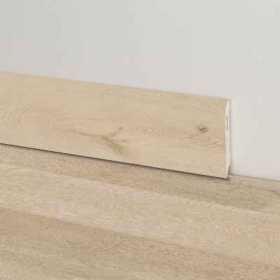 Clap battiscopa PVC tondo Pinna 70x16x2200 mm - Déco, immagine 1