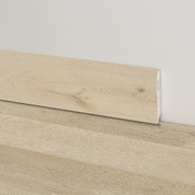 Clap battiscopa PVC tondo Pinna 70x16x2200 mm
