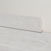 Clap battiscopa PVC tondo Salar 70x16x2200 mm